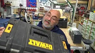 Review of my Dewalt Tough and T stack system and mini systainers.