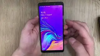 Hard Reset, Remove Forgotten Pattern, Samsung Galaxy A9 2018.