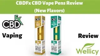 CBDFx Disposable CBD Vape Pens Review | New Honeydew Ice & Melon Cooler | 30mg Broad Spectrum CBD