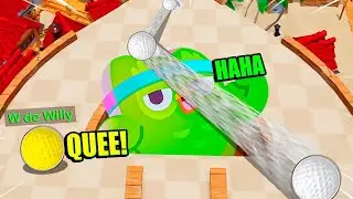 GOLF IT! EL REBOTE DUOLINGO ME AYUDA A GANAR!