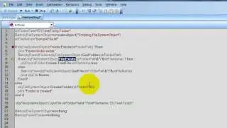 [QTP / UFT Videos] : How to work with Folders and Files using QTP
