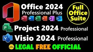 FREE Download & Install Office 2024 Professional Plus, Visio & Project Professional from Microsoft