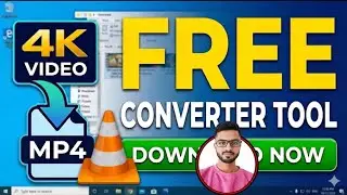 How to Convert 4k video to Mp4 1080P in VLC || Video Converter Free