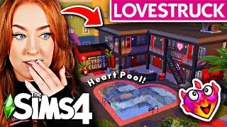 I Built a WooHoo Motel With The Sims 4 Lovestruck! 💘🔥