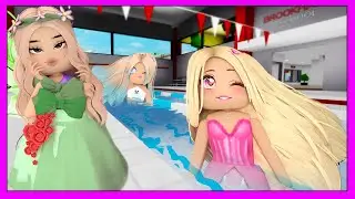 BROOKHAVENDA KIZLARLA OKULDAN KAÇMA YARIŞI 🤩 ROBLOX KÜBRA NİSA