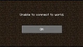 How to fix unable to connect to world in minecraft(Omlet arcade)