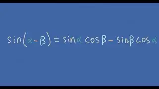 sin(a-b) Formula DERIVED