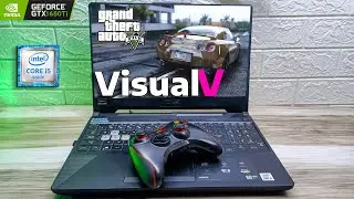 GTA 5  VisualV GRAPHIC MOD TESTING - Asus Tuf F15 | GTX 1650Ti