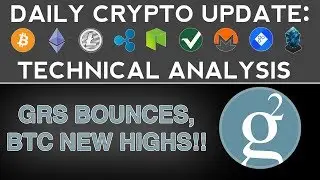 Daily Crypto Update (11/4/17) GROESTLCOIN BOUNCES!! + Technical Analysis