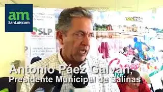 Antonio Páez Galván, Presidente Municipal de Salinas.