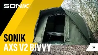 Komfortowy namiot karpiowy - Sonik AXS V2 Bivvy