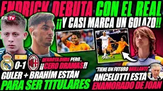 ARDA GULER y BRAHIM ESTÁN PARA SER TITULARÍSIMOS en el REAL MADRID - JOAN MARTINEZ IMPRESIONA