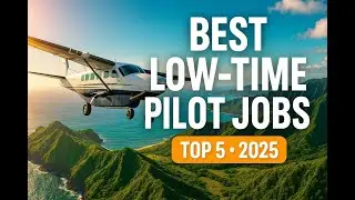 Top 5 Best Jobs for Low Time Pilots 2025
