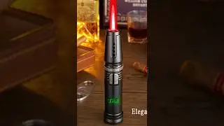 Turbo Metal Red Flame Lighter 🔥✨ #gadgetsandcases #gadgets #shorts