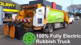 100% Battery Powered Recycling Garbage Truck. The Electric Revolution Is Already On Our Streets 2/2