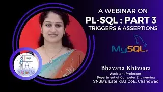 PL-SQL : Part 3 : : Triggers & Assertions