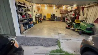 I also bought some equipment for the garage.