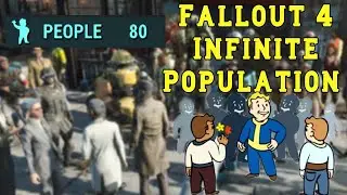 Fallout 4 - Infinite Settlement Population Guide (No Mods)