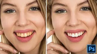 How to Whiten Teeth in Photoshop | Photoshop Tutorial 