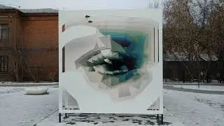 Екатеринбург. Набережная. Между двух мостов.