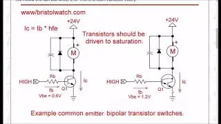 Compare 2N3055 and MJE10005 Transistor Power Switches