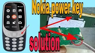 Nokia 3310 Power Key jumper Solution