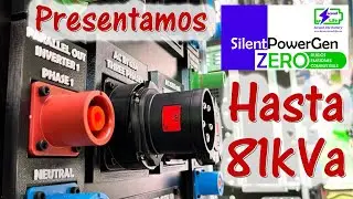 Generador baterías litio. SilentPowerGEN