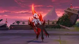 Father (Arlecchino) came Home- GENSHIN IMPACT