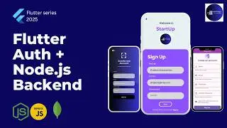 Flutter & Node.js Auth Tutorial | Login, Signup, JWT, REST API with GetX (2025)