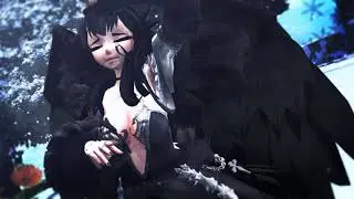 [ MMD ] The Crow Queen ~ Angel of Darkness {MODEL TEST}