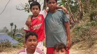 2 vs 2 volleyball⚽ game jaimini 10 sirjana tol baglung