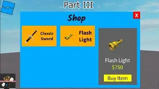 How to Make a Working Shop in Roblox Studio! (Part 3)