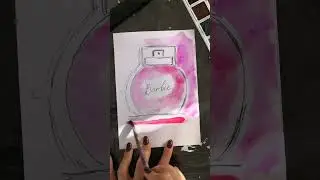 Как нарисовать Духи в стиле скетч