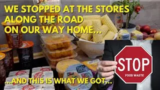 Dumpster Diving (Germany) : WE STOPPED AT THE STORES ALONG THE ROAD ON OUR WAY HOME...