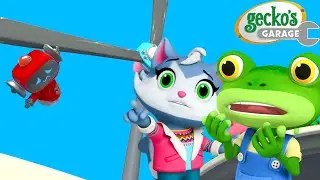 Oh No! Power Cut at Kat's Base! | Gecko's Garage 🚚 | Cartoons For Kids | Toddler Fun Learning