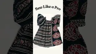 How to Sew Yoke Baby Frock #shorts #babyfrock #babyfrockcuttingandstitching