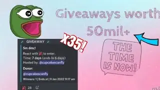 200 members celeb! Giveaways worth 50m+ DMC!!