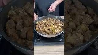 Tasty meat recipe, which you haven't cooked yet.