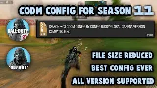 New 144p 🔥lag fix Codm config Season 11 | How to Fix Lag In Call Of duty Mobile Season 8 Codm Config