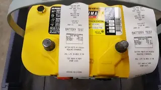 Test My Batteries: Optima YellowTop Group 34/78 AGM (Lead SAE Post, Part: 8014-045)
