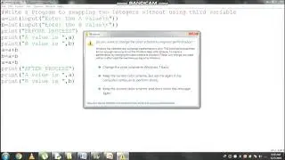 Write a Program to swapping two integers without using third variable using Python