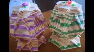 ♡ Portas jóias feitos com palitos de picolé | Arts Marks Decorações ♡