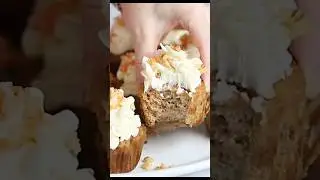 Keto and Sugar Free Carrot Cake Cupcakes with Cream Cheese Frosting - Recipe in the comments!
