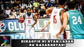 Gilas Pilipinas Stanley Pringle, Naghihinagpis sa Pagakatalo sa Kazakhstan