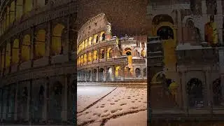 Snow in Rome
