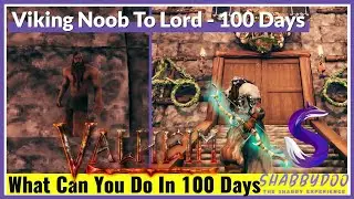 You Won't Believe What Can Be Done In 100 Days | Valheim 100 Days Challenge