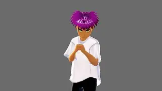 Creating and Texturing an Anime Character's Face in 3D