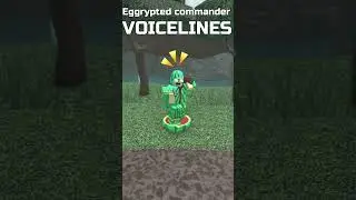 All Eggrypted Commander Voicelines TDS #shorts