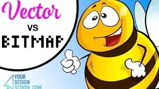 Adobe Illustrator - Vector V's Bitmap Images