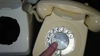 Whitening a Yellow GPO Rotary 1973 Telephone part 4